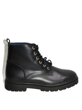 New! BRUNO MAGLI Joca Lug Sole Combat Boot Black Leather Size 11.5 M DD471 Bruno Magli Joca Lug Sole Boot (Men) 11M, BLACK | eBay main image 3